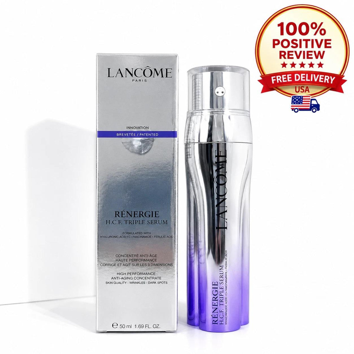 Lancome Renergie H.C.F. Triple Anti-Aging Serum 50ml / 1.69 FL.OZ. - High Performance