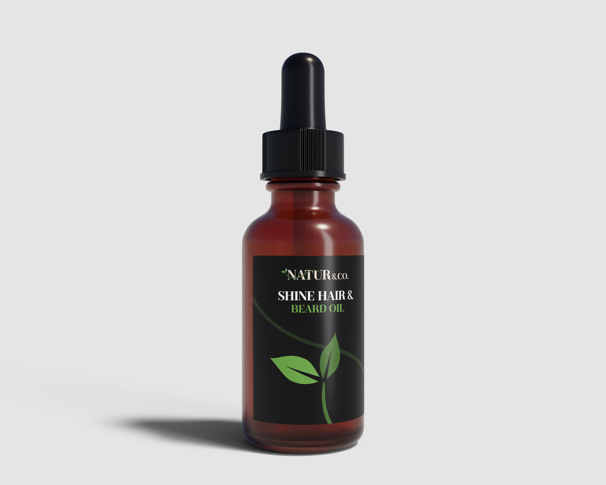 Natur & Co - Shine Hair & Beard Oil - 0.8 fl oz