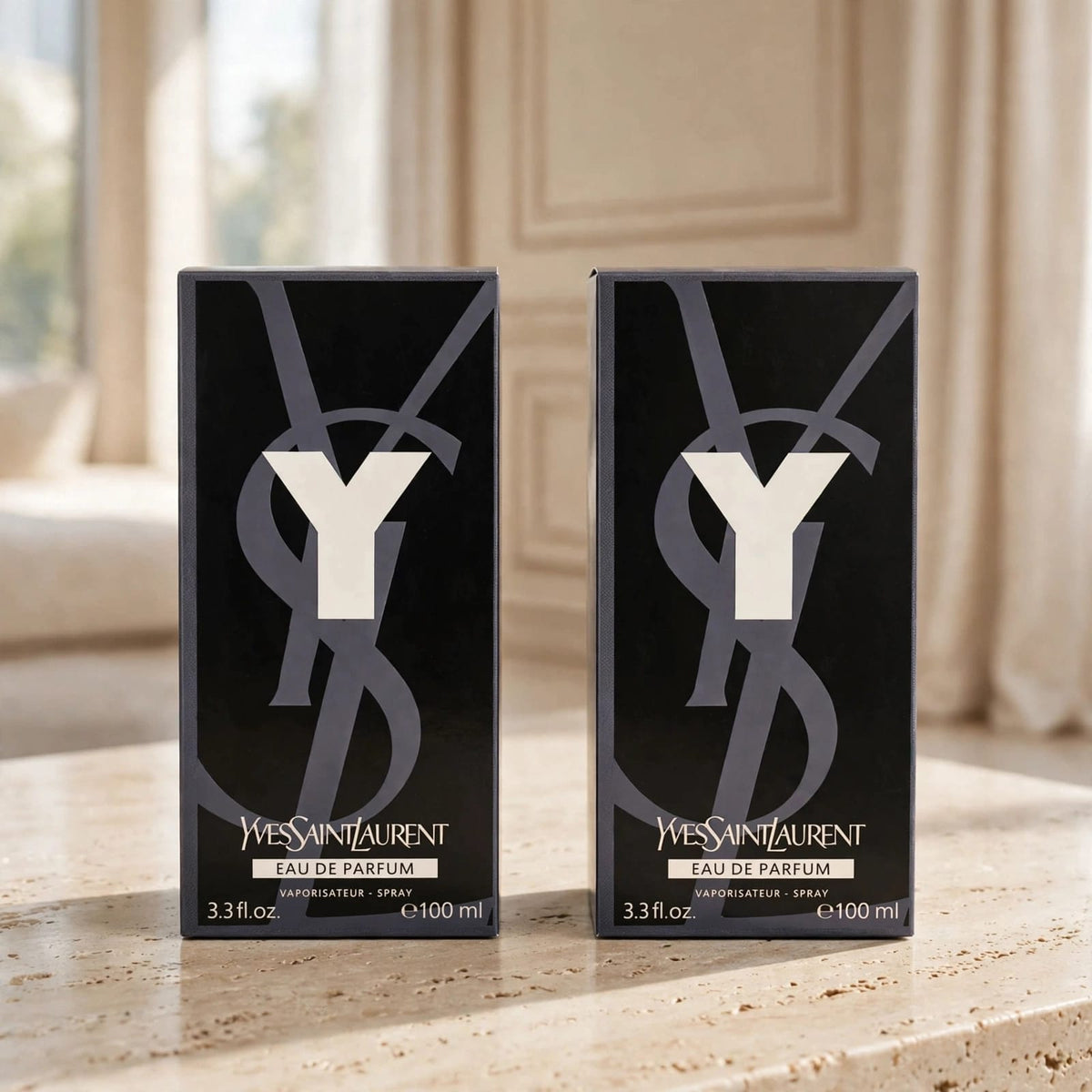 Y Eau de Parfum By Yves Saint Laurent For Men - 100ml 3.3 FL.OZ - Iconic Woody Fresh Cologne