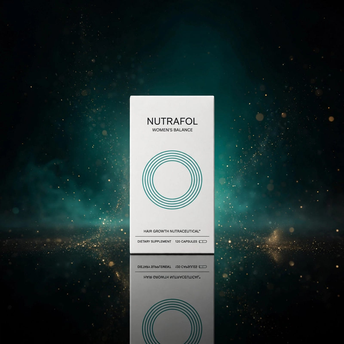 Nutrafol Women's Balance Hair Growth Supplement - Ages 45+ - Clinically Tested - 120 Capsules - 1 Month Supply