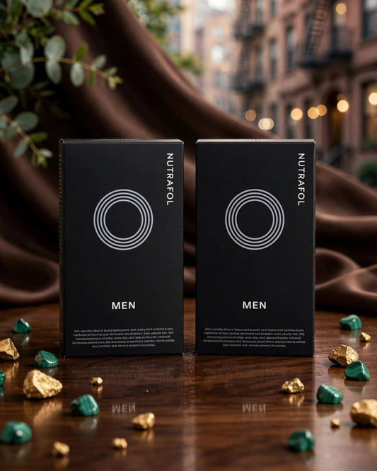 Nutrafol Men Hair Growth Supplement - Clinically Tested For Thicker, Stronger Hair - Pack of 2 - 1 Month Supply