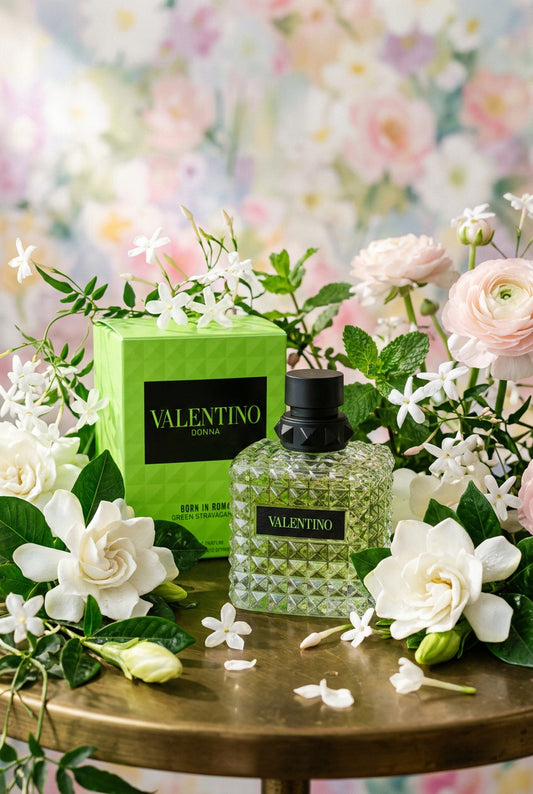Valentino Born In Roma Green Stravaganza Donna Eau De Parfum For Women - 100ml | Fresh Fruity Luxury