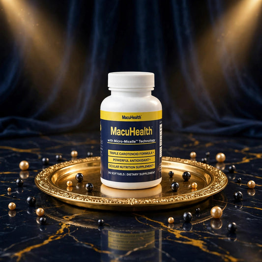 MacuHealth with Micro-Micelle Technology - Triple Carotenoid Formula - Eye Health & Antioxidant - 90 Softgels
