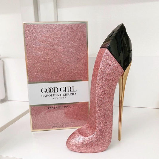 Title: Carolina Herrera Good Girl Fantastic Pink EDP 80ml - Glitter Heel Collector Edition