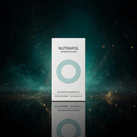 Nutrafol Women's Balance Hair Growth Supplement - Ages 45+ - Clinically Tested - 120 Capsules - 1 Month Supply