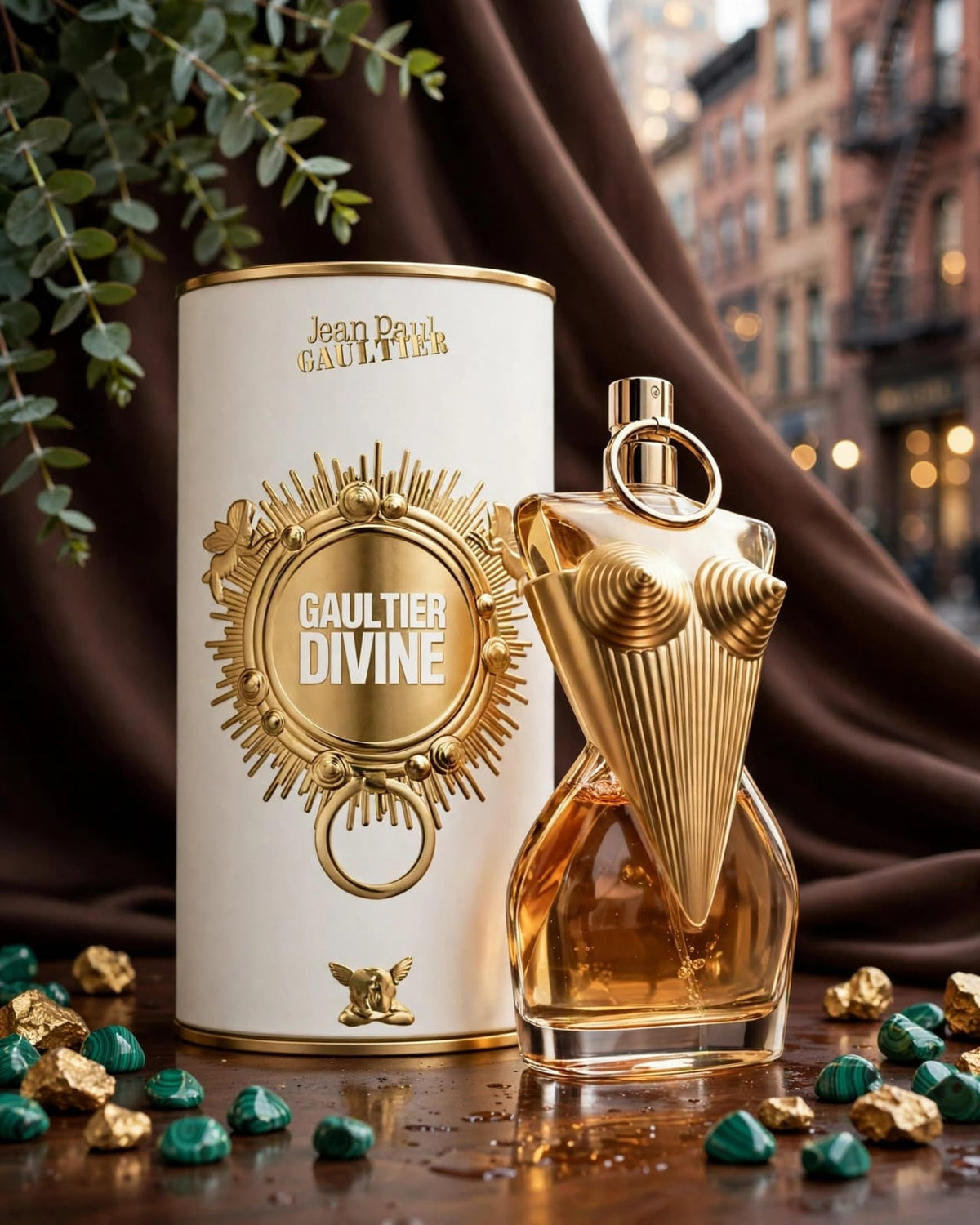 Jean Paul Gaultier Divine Eau de Parfum For Women - 100ml Luxury Gold Edition