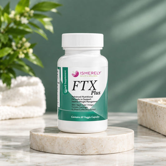 Ismerely FTX Plus - Advanced Weight Management Formula - With Apple Cider Vinegar, Garcinia Cambogia - 60 Veggie Caps